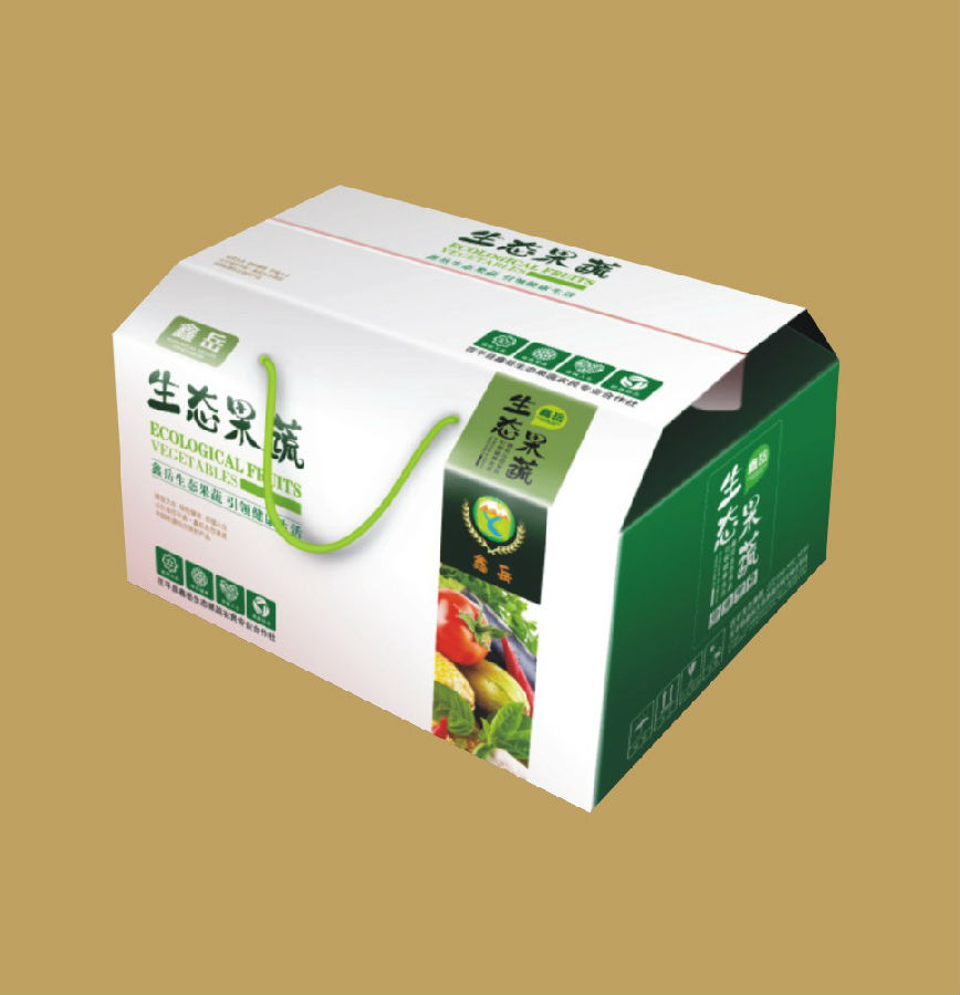 生态果蔬包装,郑州纸箱厂,郑州纸盒厂